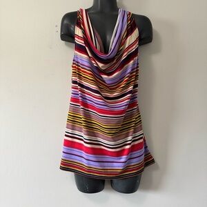 Susan Lawrence Multicolor Striped Blouse